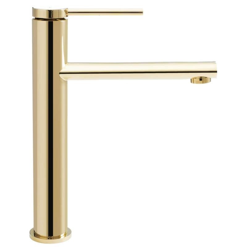REA - Umývadlová batéria OVAL zlatá REA-B6513 5