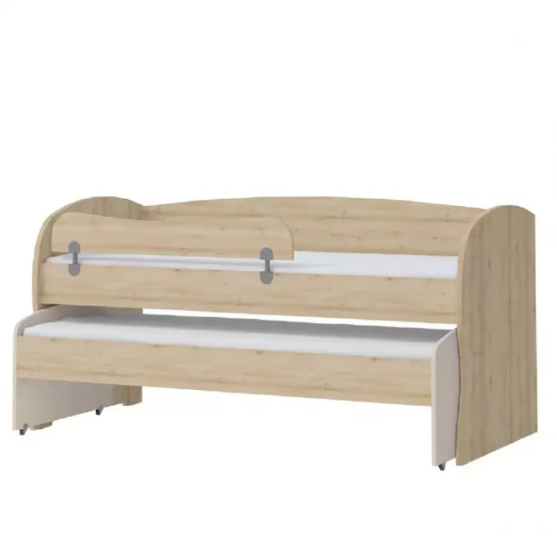 Posteľ Kiki KRD1-BK/KI-01 beech/sand 1