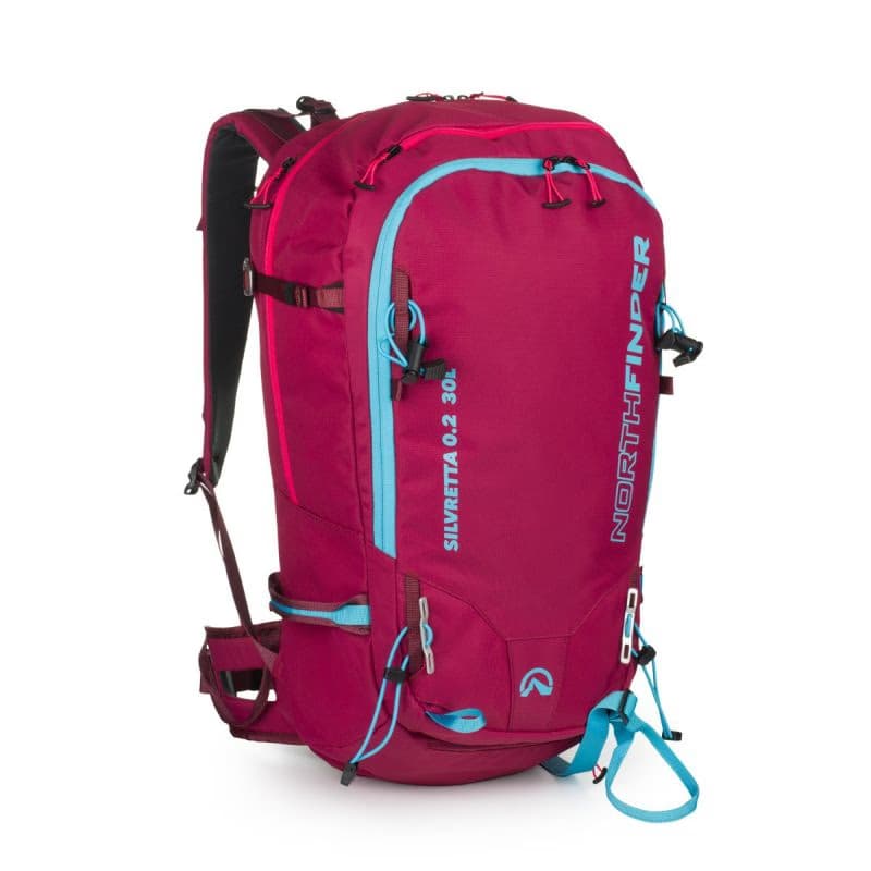 Skialp batoh NORTHFINDER SILVRETTA2-378-wine 2