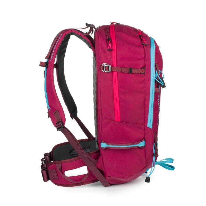 Skialp batoh NORTHFINDER SILVRETTA2-378-wine 3