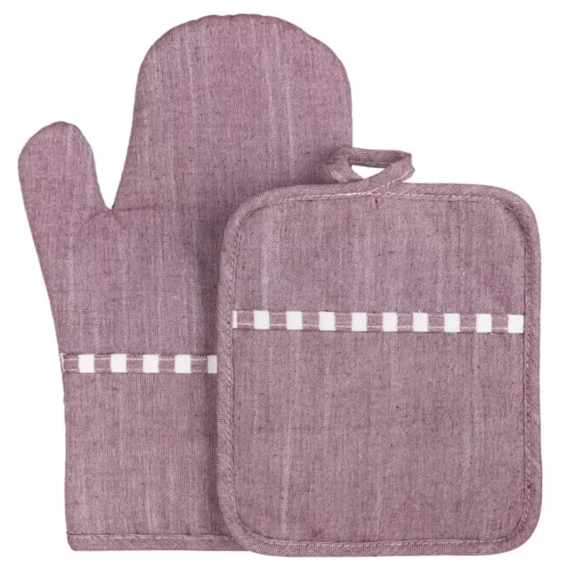 Kuchynská rukavica Denim Bordo 1