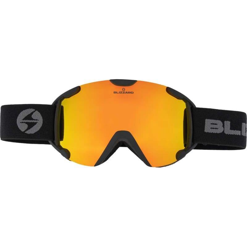 Lyžiarske okuliare BLIZZARD 938 MDAVZO, black matt, smoke2, orange revo, CAT. 3 2