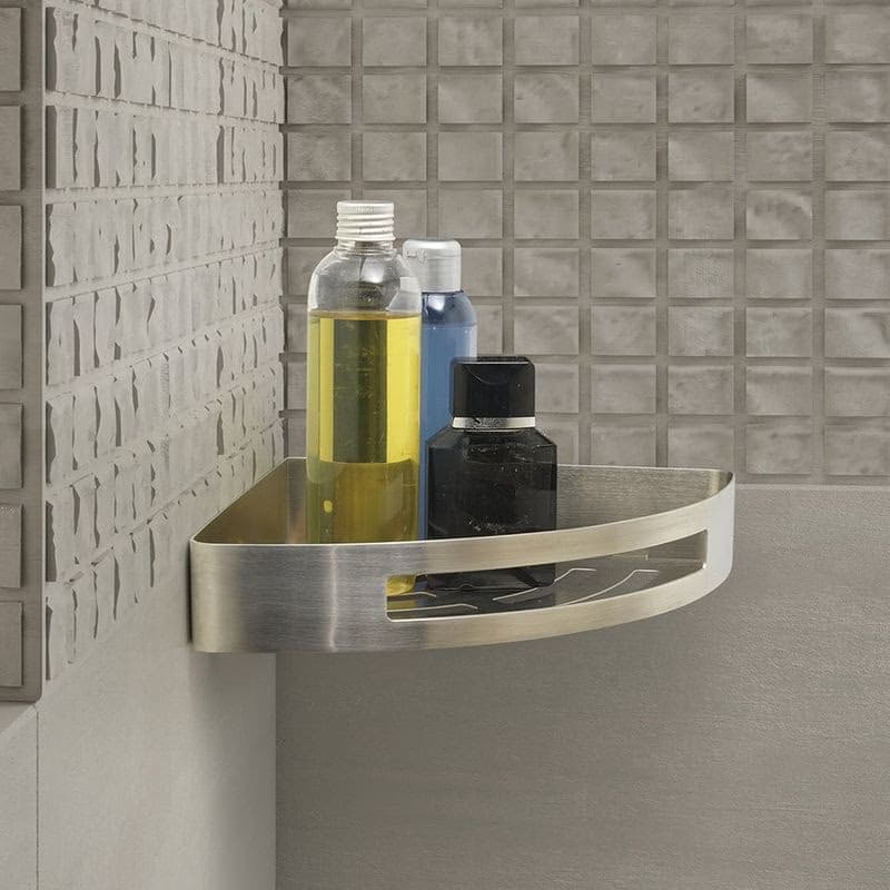 Gedy - SMART polička rohová, 210x45x210, nerez mat 247938 2