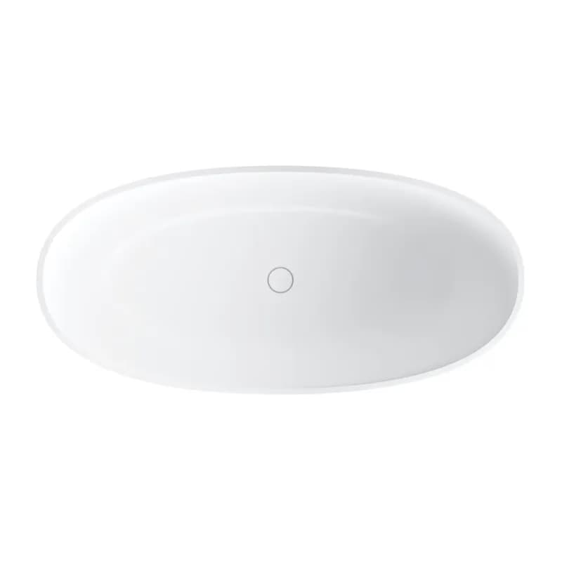 OMNIRES - SHELL M+ voľne stojaca vaňa, 160 x 75 cm biela mat /BM/ SHELLWWBM 2