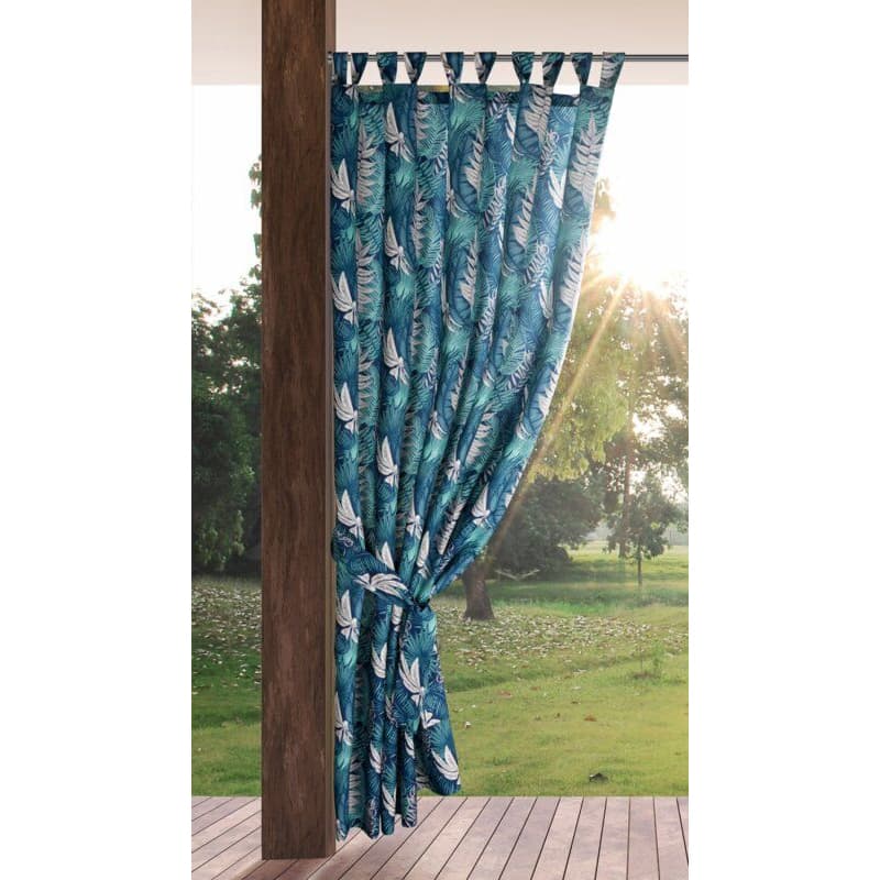 ArtFir Záves na terasu GARDEN 9 PU | tyrkysová/mätová 155 x 240 cm 2