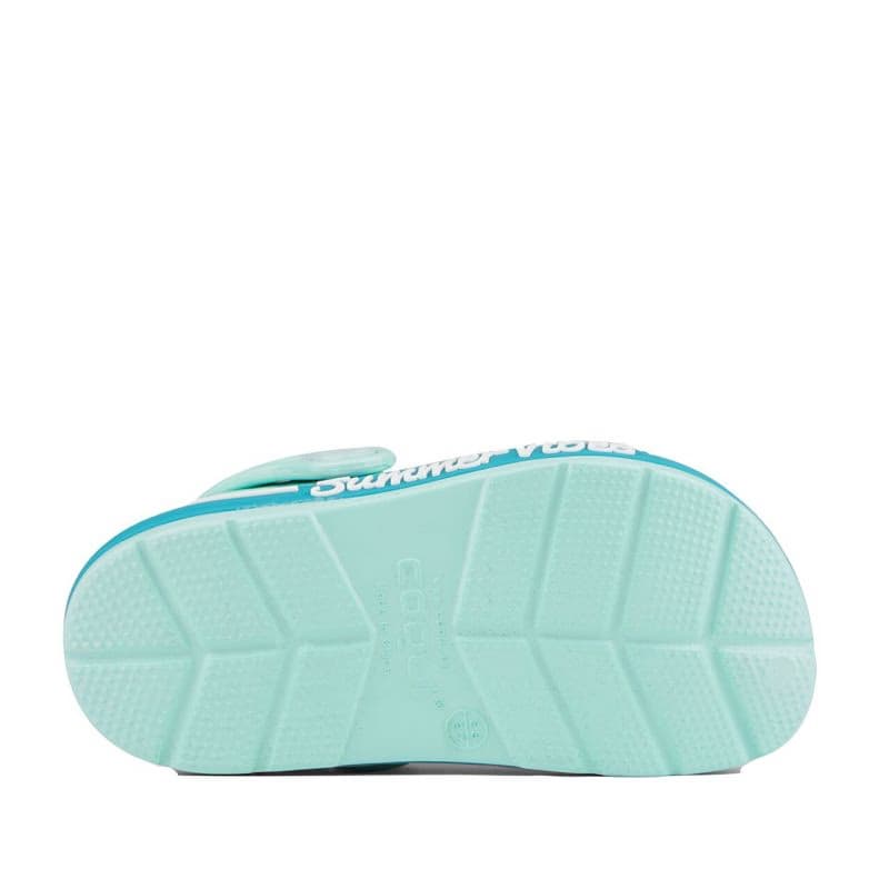 Detské kroksy (rekreačná obuv) COQUI Lindo light mint turquoise summer 4