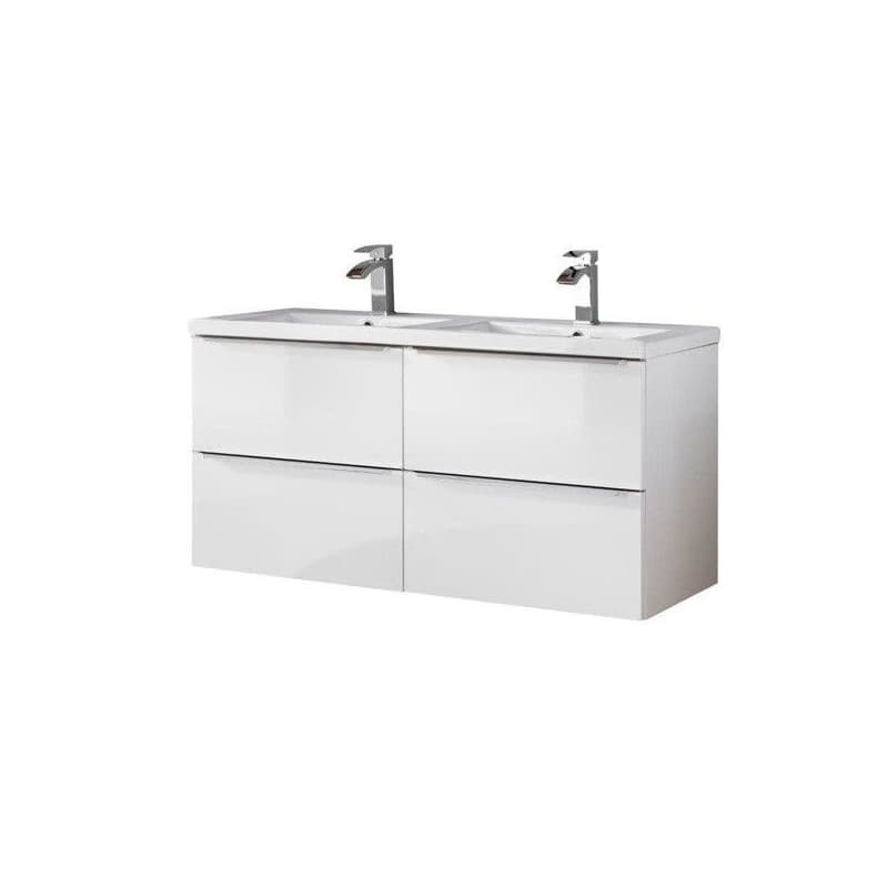 ArtCom Kúpeľňová skrinka s umývadlom CAPRI White U120/1 | 120 cm 1