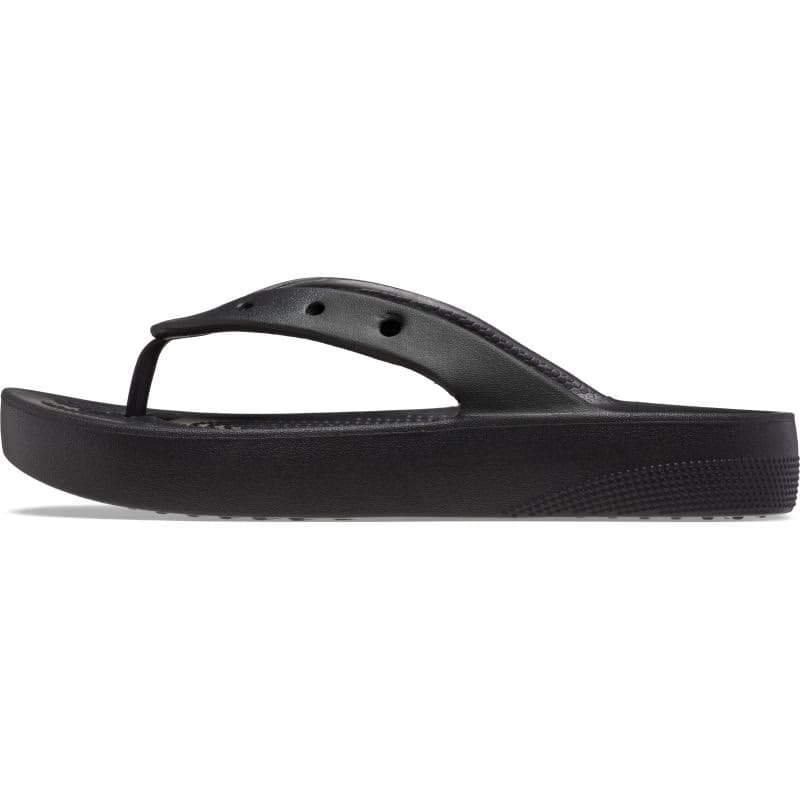 Dámske žabky (plážová obuv) CROCS Classic Platform Flip W black 3