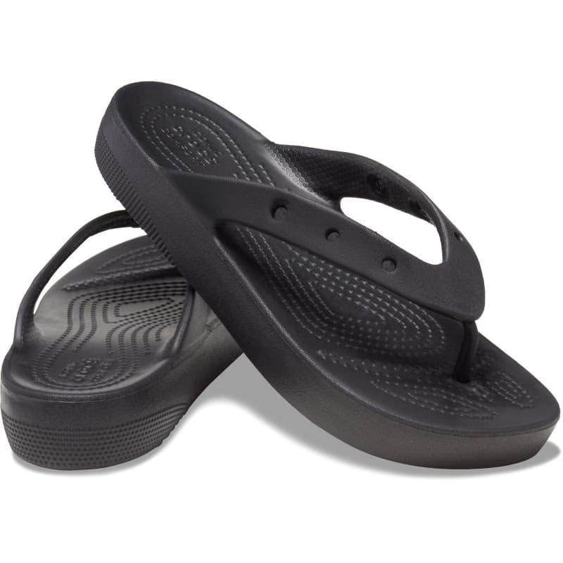Dámske žabky (plážová obuv) CROCS Classic Platform Flip W black 5