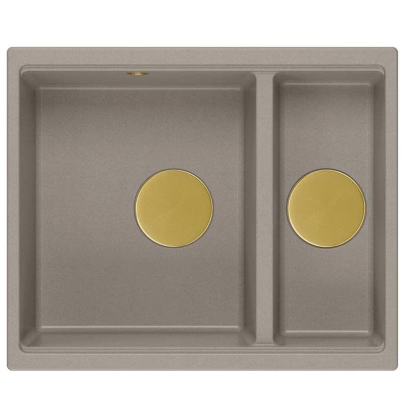 Quadron Quadron - Granitový drez Logan 150 Beige Oceľ HCQL5646U4-BS_U 6