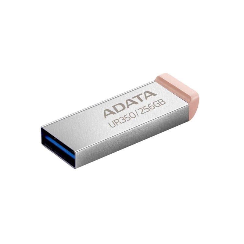 ADATA Flash Disk 256GB UR350, USB 3.2, strieborno-hnedá 3