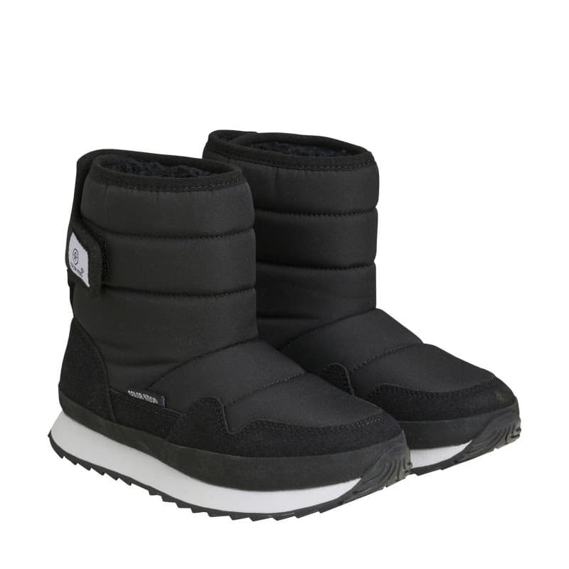 Detské vysoké zimné topánky COLOR KIDS Boots W. 1 velcro, black 2