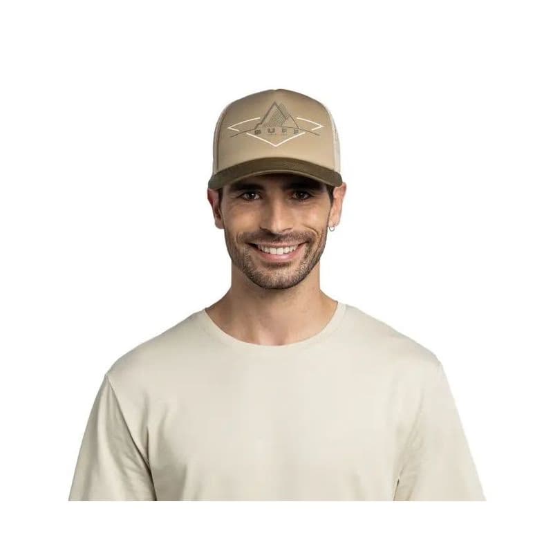 Šiltovka BUFF TRUCKER CAP BRAK KHAKI 4