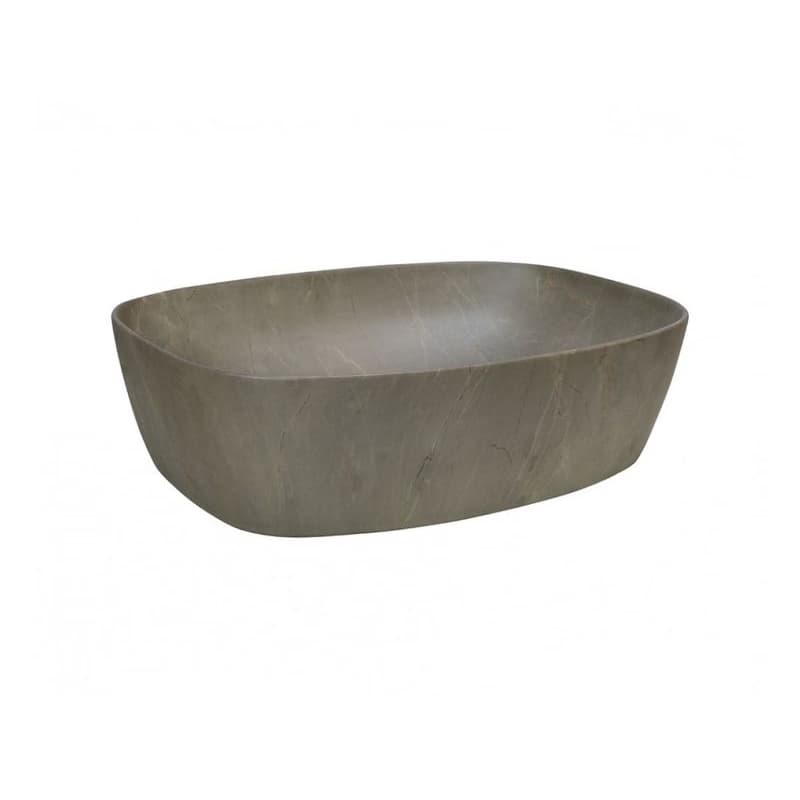 ArtCom Keramické umývadlo ANNA MY1 | sivozelená 50 cm 1
