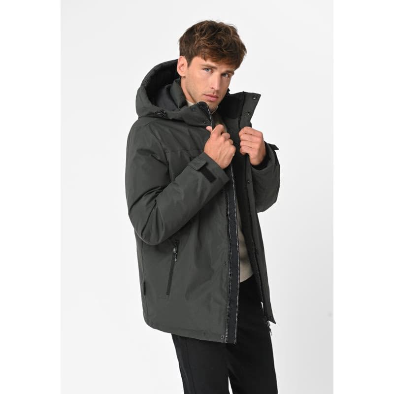 Pánska bunda VOLCANO J-SYNAPS-302-KHAKI 2
