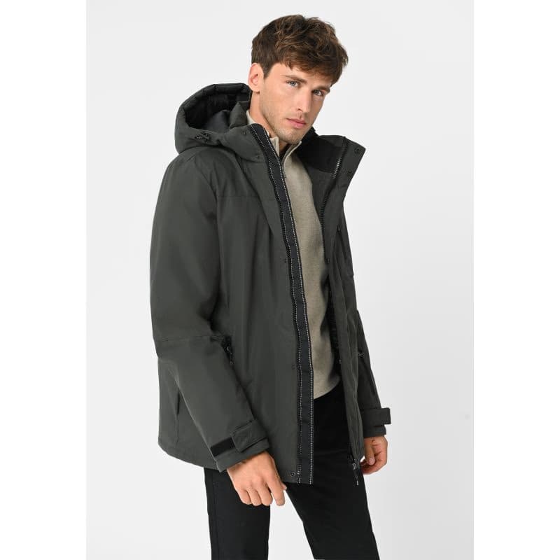 Pánska bunda VOLCANO J-SYNAPS-302-KHAKI 3