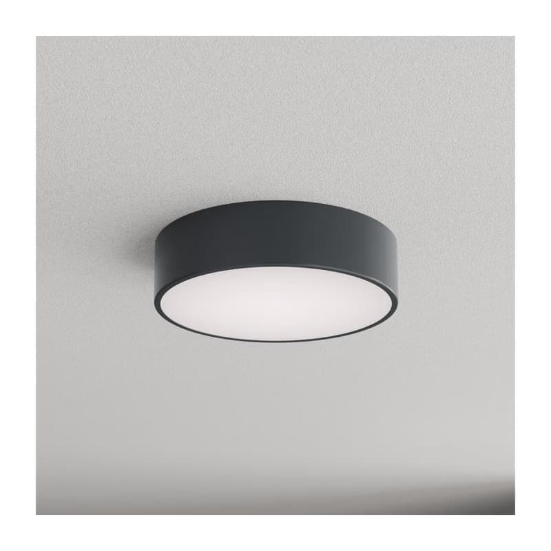 Brilagi - Kúpeľňové stropné svietidlo s pohybovým senzorom CLARE 2xE27/24W/230V pr. 30 cm antracit IP54 8590828125686