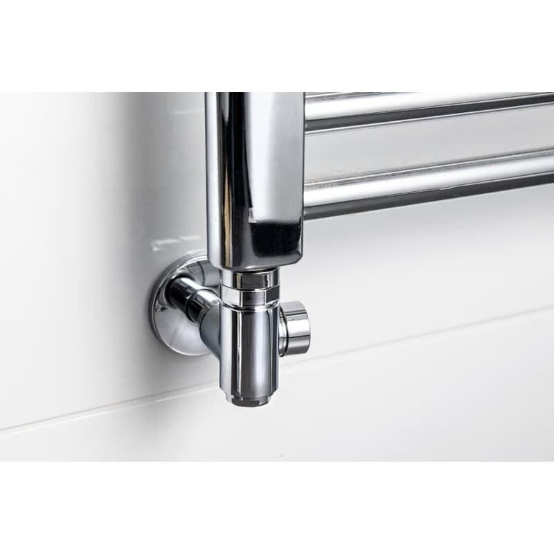 SAPHO - CORNER COMBI SIMPLY pripojovacia sada ventilov, pravé, chróm CP330S 4
