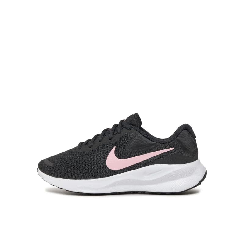 Dámska športová obuv (tréningová) NIKE Revolution 7 black white medium soft pink 3