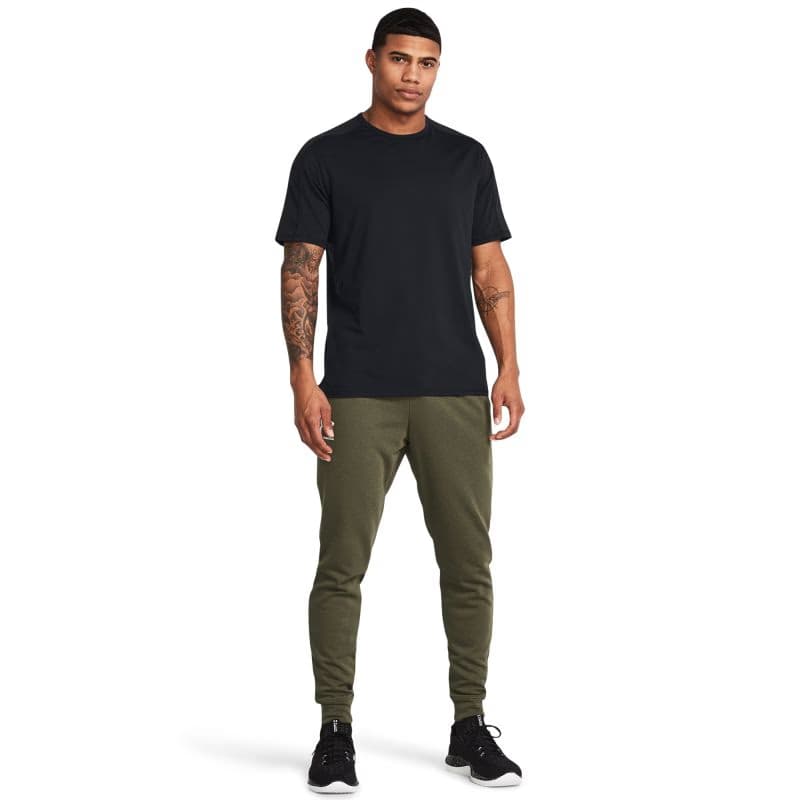 Pánske tepláky UNDER ARMOUR UA Rival Terry Jogger-GRN 4