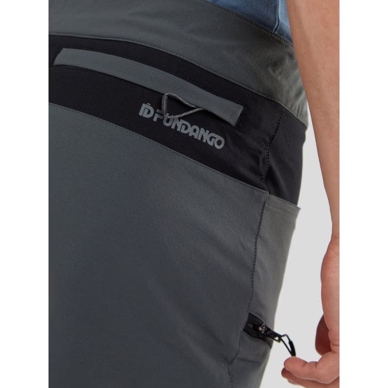 Pánske turistické kraťasy FUNDANGO Roger Trekking Short-755-steel 3