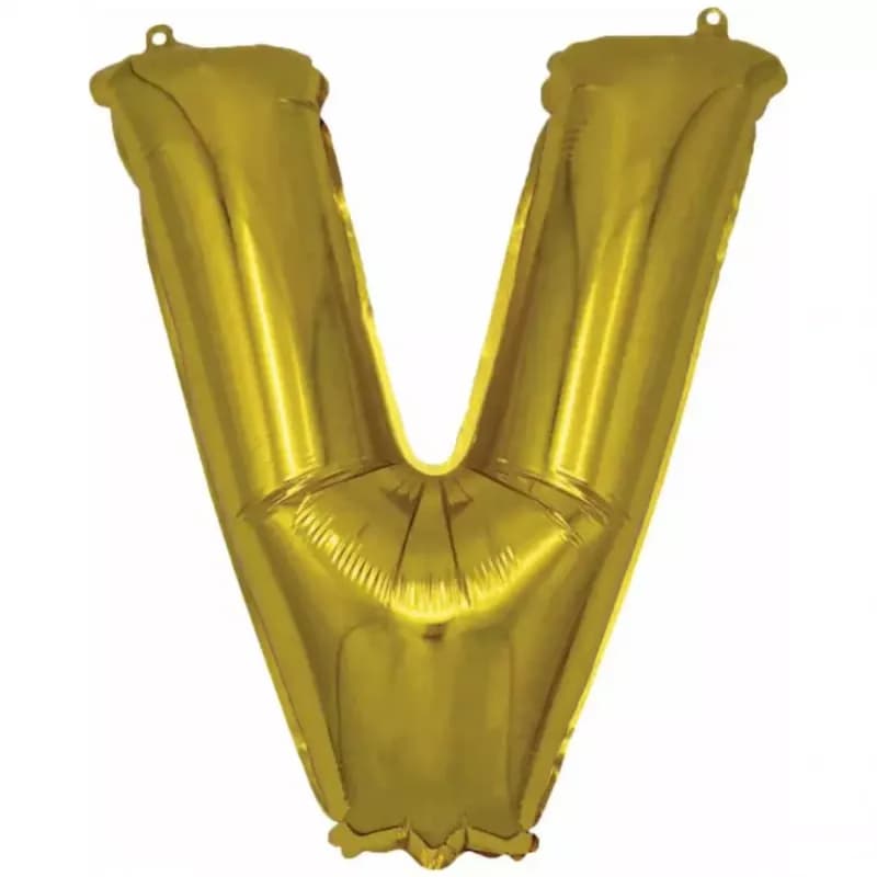Fóliový balón písmeno V My Party 30cm 1