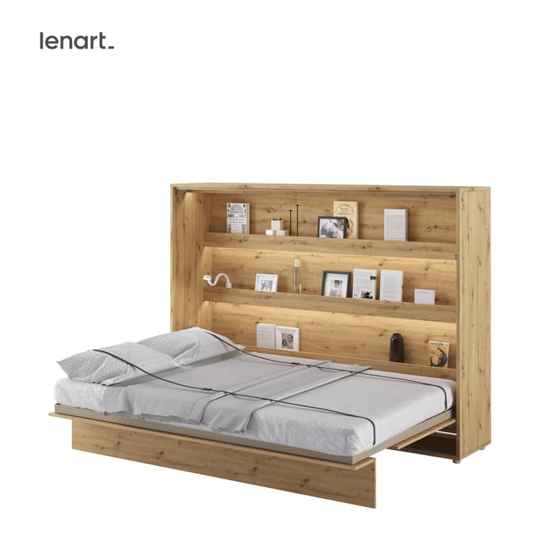 Dig-net nábytok Sklápacia posteľ Lenart BED CONCEPT BC-04 dub artisan | 140 x 200 cm 1