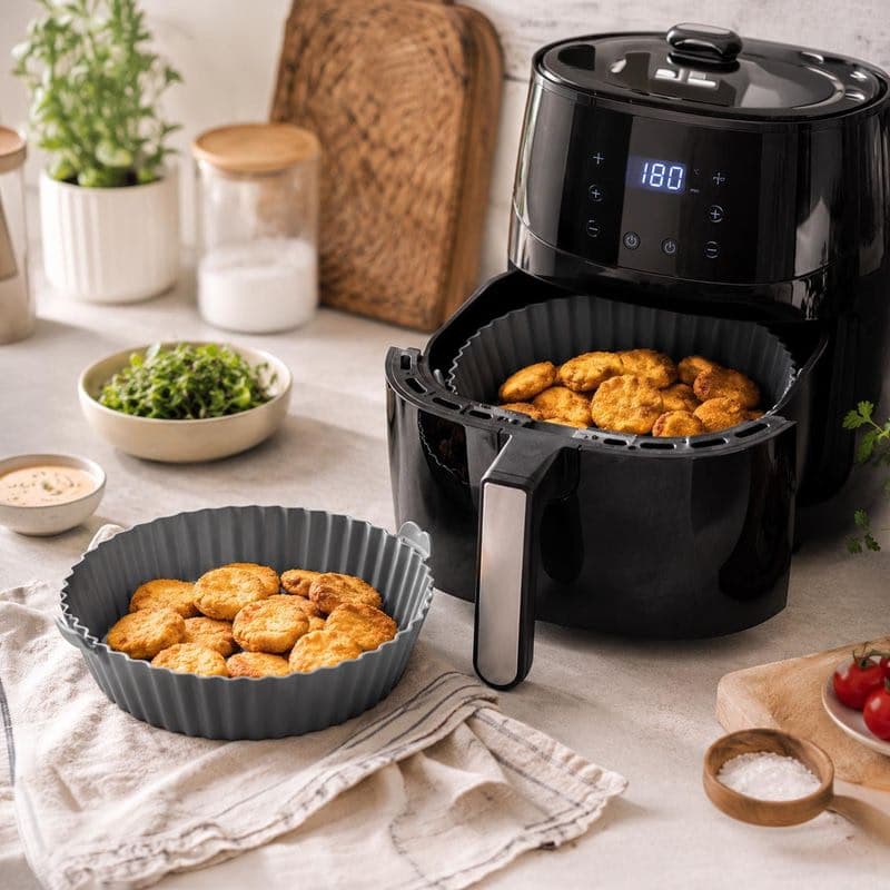 Silikónová forma do fritézy s horúcim vzduchom, 20–23 cm