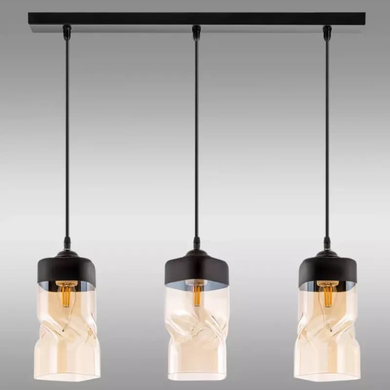 Luster W-N 3738/3 BLACK/AMBER LS3
