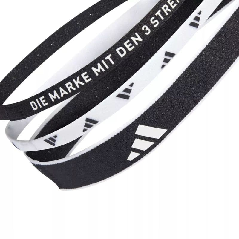 Čelenka ADIDAS 3PP HEADBAN NEW BLACK WHITE 2