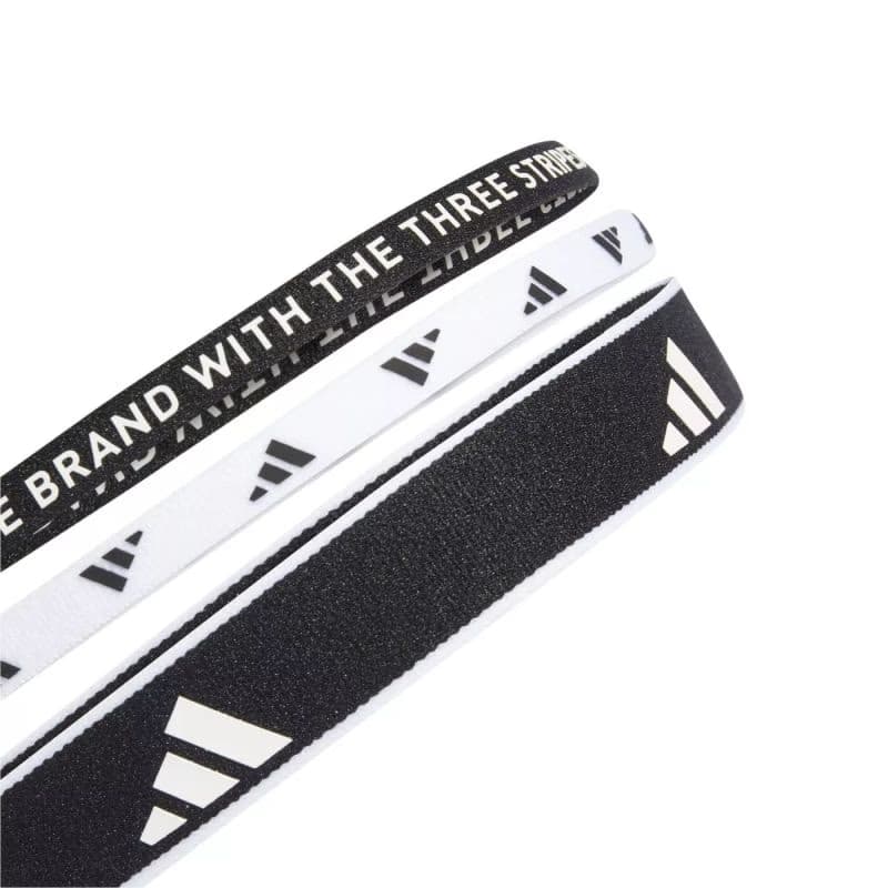 Čelenka ADIDAS 3PP HEADBAN NEW BLACK WHITE 3