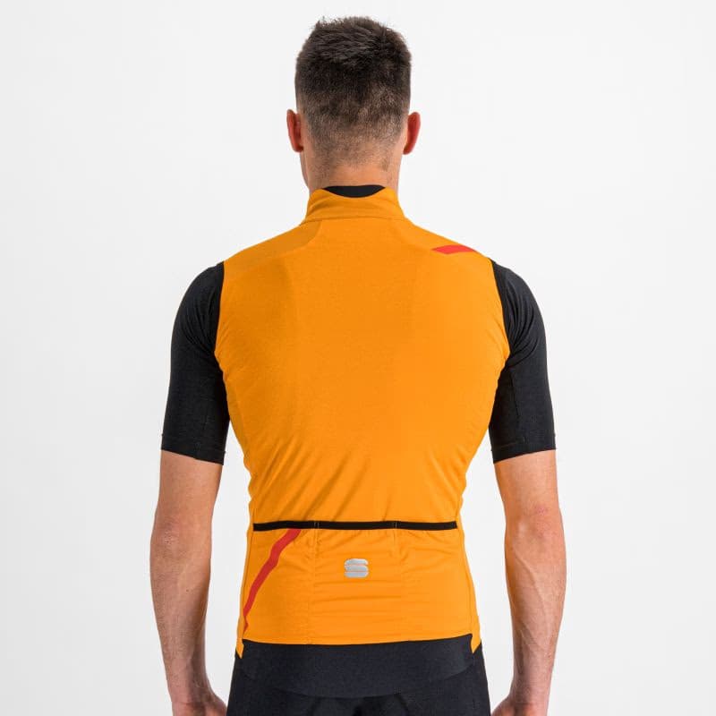 Pánska cyklistická vesta SPORTFUL Fiandre light no rain vest, dark gold 3