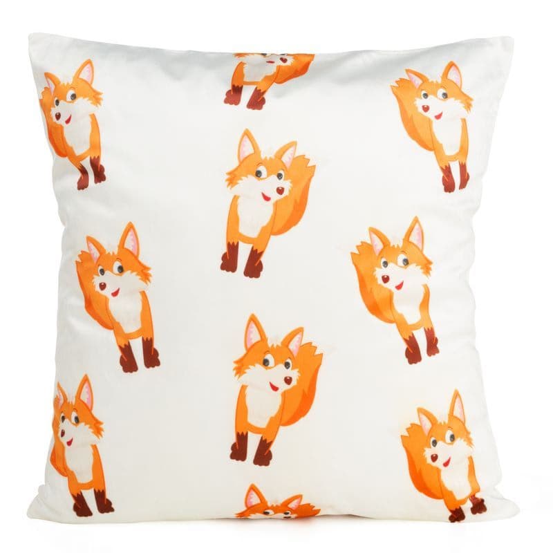 ArtFir Obliečka na vankúš DESIGN91 | líšky 45 x 45 cm 1