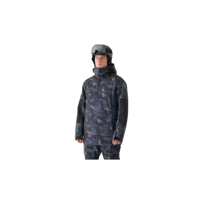 Pánska lyžiarska bunda 4F TECHNICAL JACKET-WAW24TTJAM510-90A-MULTICOLOUR ALLOVER