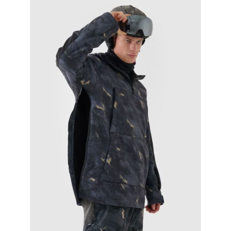 Pánska lyžiarska bunda 4F TECHNICAL JACKET-WAW24TTJAM510-90A-MULTICOLOUR ALLOVER 3