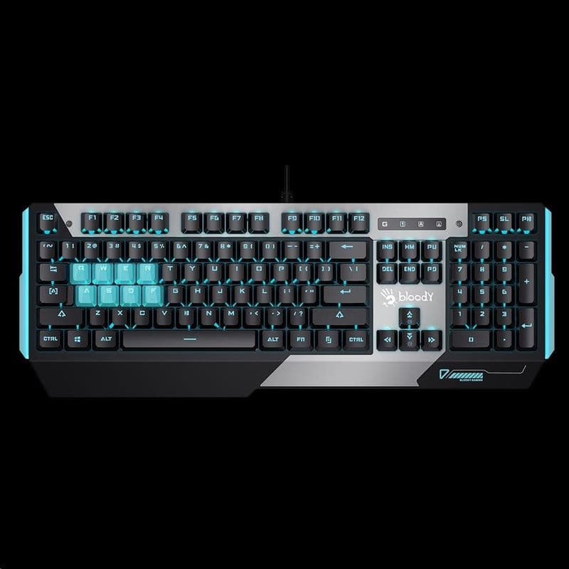 A4tech klávesnica Bloody B865, mechanická, herná, USB, SK