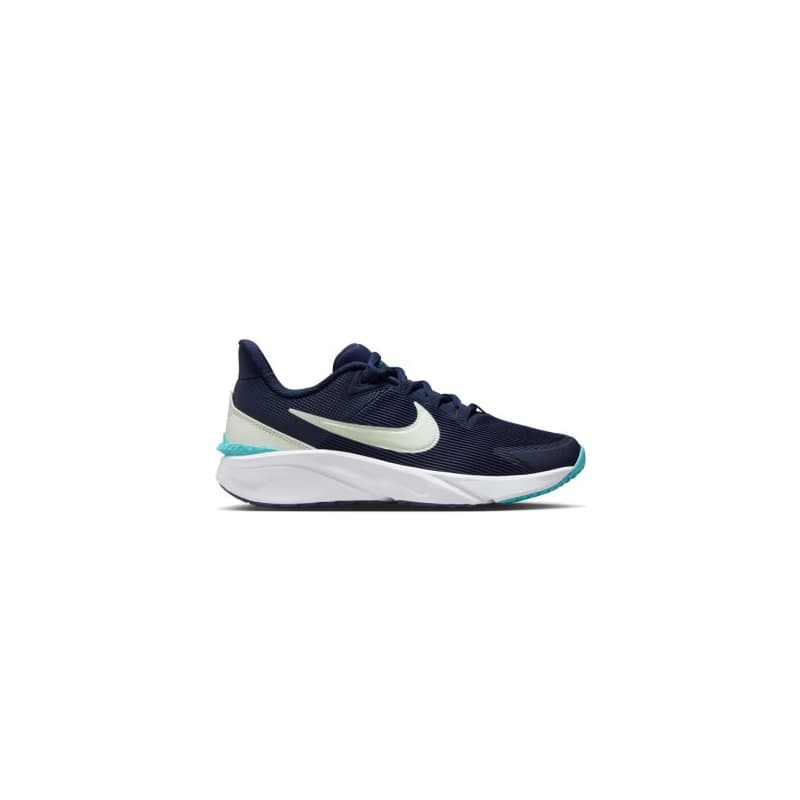Chlapčenská športová obuv (tréningová) NIKE Star Runner 4 Jr midnight navy volt tint dusty cactus