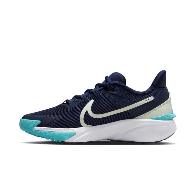 Chlapčenská športová obuv (tréningová) NIKE Star Runner 4 Jr midnight navy volt tint dusty cactus 2