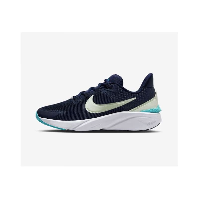 Chlapčenská športová obuv (tréningová) NIKE Star Runner 4 Jr midnight navy volt tint dusty cactus 4