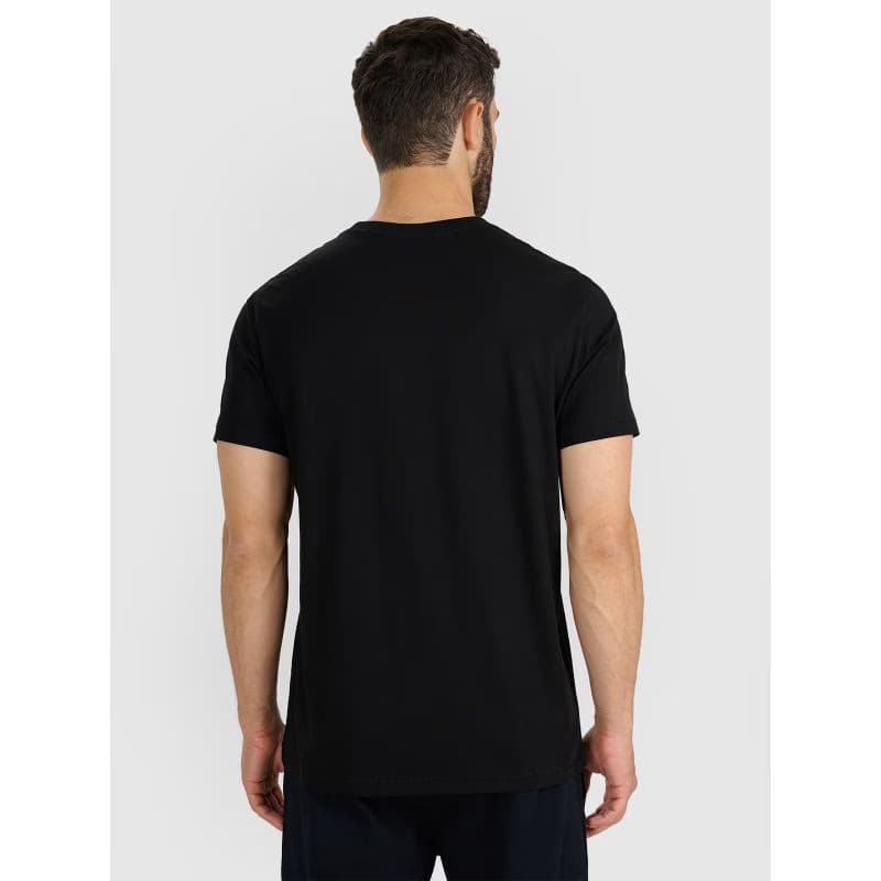 Pánske tričko s krátkym rukávom 4F TSHIRT M2359-WAW25TTSHM2359-20S-DEEP BLACK 3
