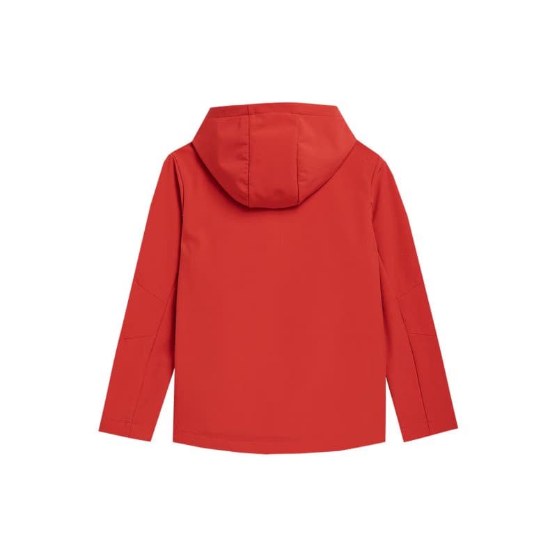 Chlapčenská turistická softshellová bunda 4F JUNIOR SOFTSHELL JACKET M091-62S-RED 3