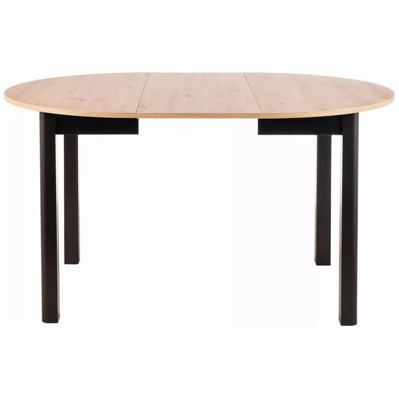 Signal Rozkladací jedálenský stôl DANTE | dub artisan / čierna 102 x 102 cm 6