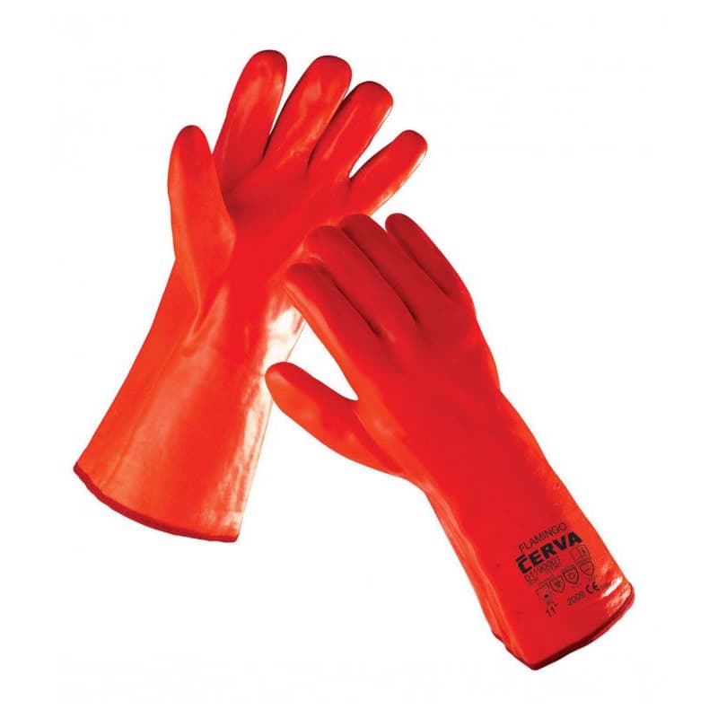 FLAMINGO rukavice zimné máč. v PVC - 11