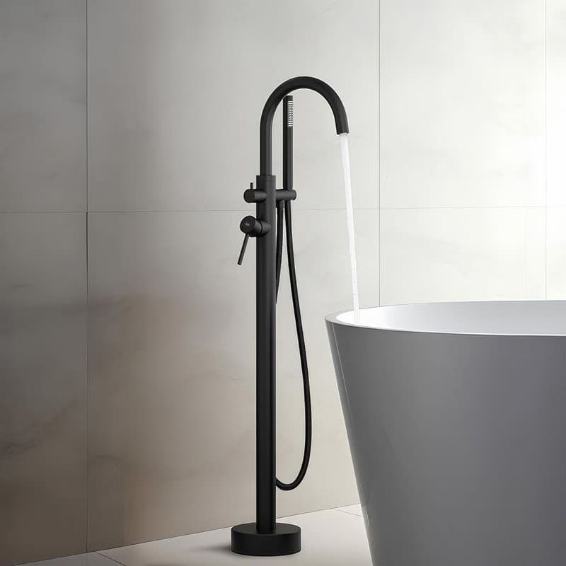 REA - Voľne stojaca batéria Lungo Black REA-B7496 3