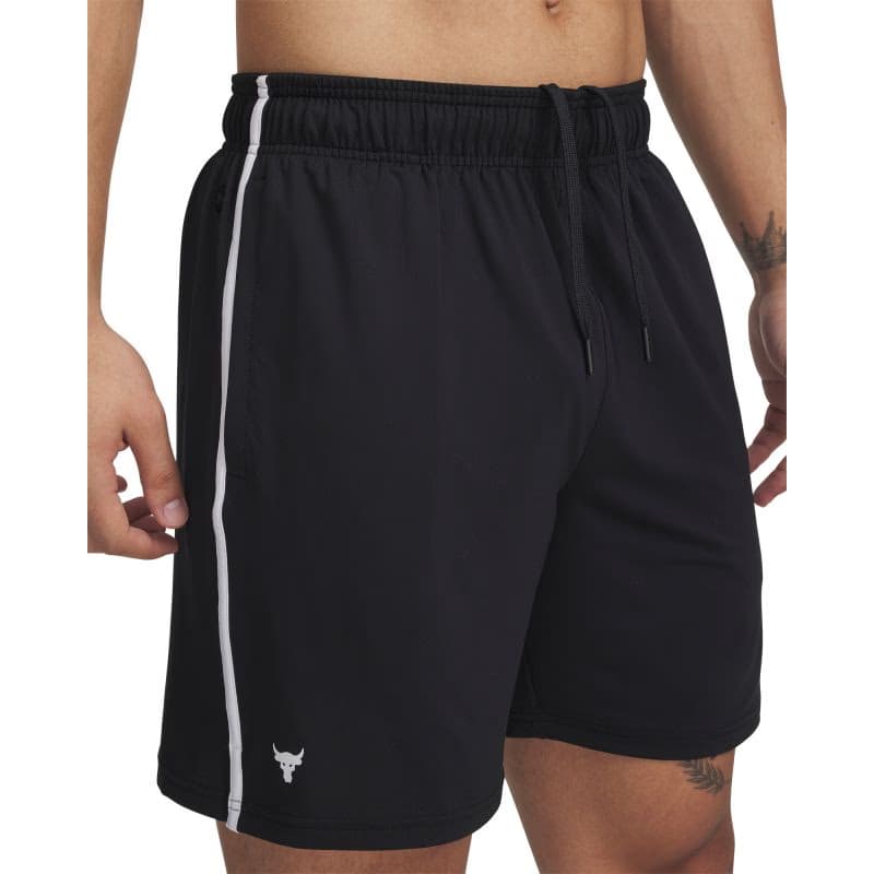 Pánske teplákové kraťasy UNDER ARMOUR PROJECT ROCK Mesh Short-BLK 2
