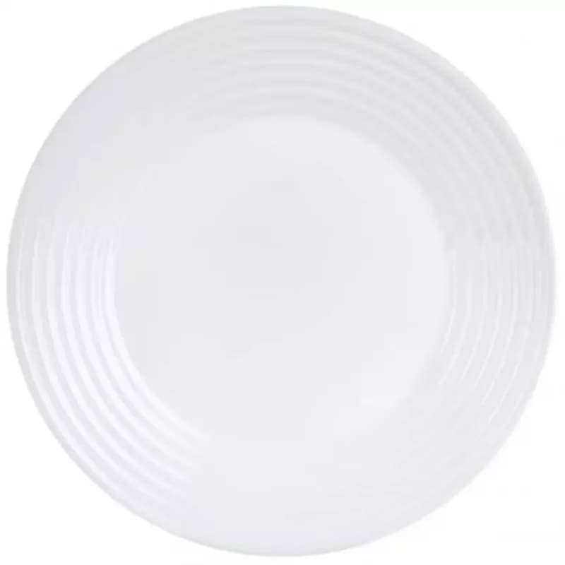 Sklenený tanier plytký 25 cm Harena
