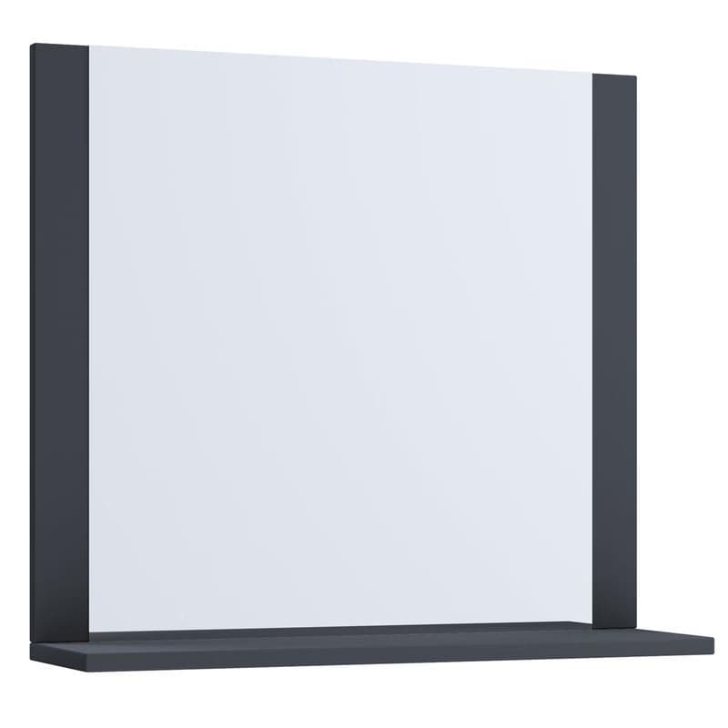 Zrkadlo VCM "VCB 10" Mini 60 cm antracit 1