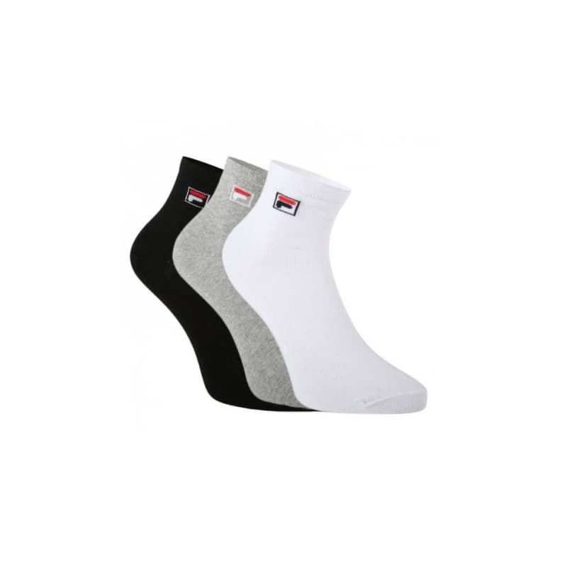 Ponožky FILA F9303 SOCKS QUARTER PLAIN 3 PACK-700 CLASSIC 1