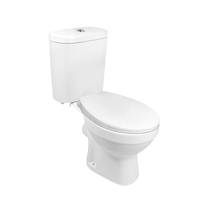 Mereo WC kombi, RIMLESS, zadný odpad s armatúrou VSD99 1