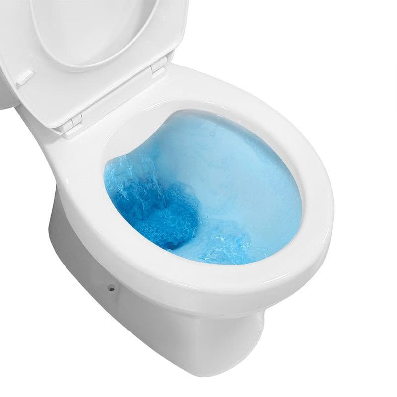 Mereo WC kombi, RIMLESS, zadný odpad s armatúrou VSD99 4